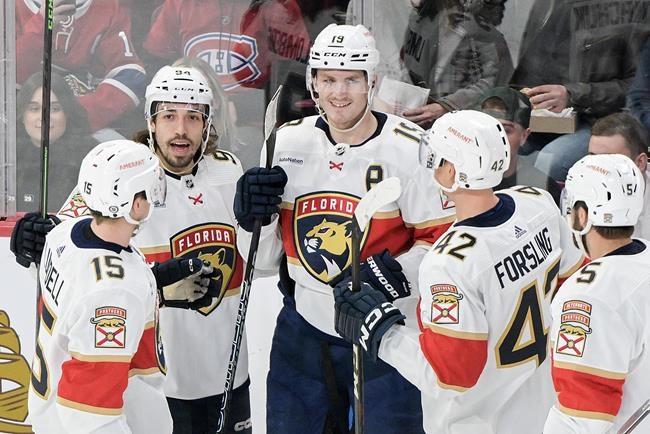 Tkachuk's four-point effort leads Panthers in 5-2 win over Canadiens | iNFOnews.ca
