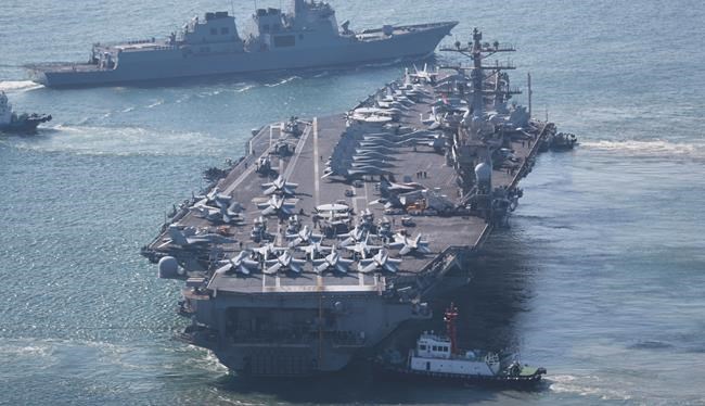 South Korea, US, Japan hold anti-North Korea submarine drill | iNFOnews.ca