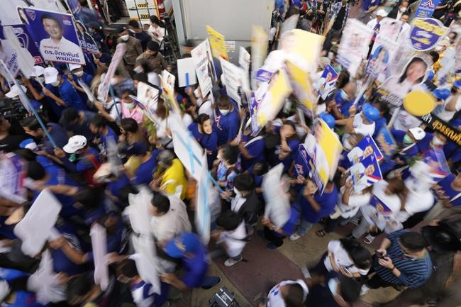Thailand's political hopefuls register for May election | iNFOnews.ca