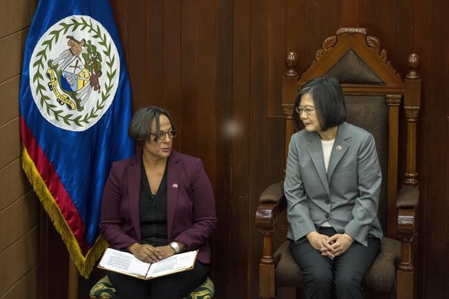 Belize, Guatemala reaffirm Taiwan ties during Tsai visit | iNFOnews.ca