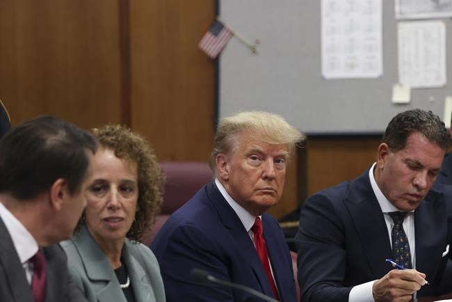 Trump makes history, pleading not guilty to 34 counts of falsifying business records | iNFOnews.ca