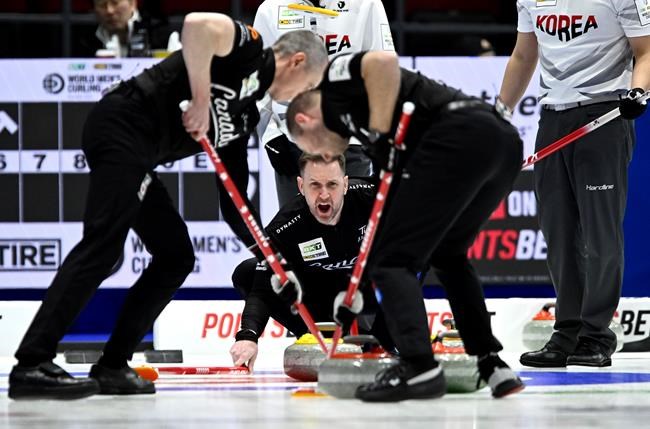 Canada's Gushue has two-win day at world men's curling championship | iNFOnews.ca