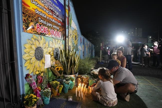 Grief wracks parents after Brazilian ax attack kills 4 kids | iNFOnews.ca
