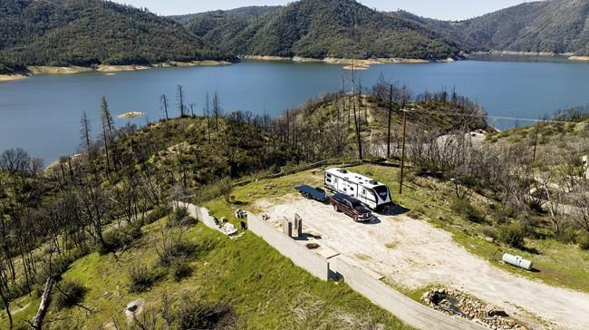 Dramatic photos show how storms filled California reservoirs | iNFOnews.ca