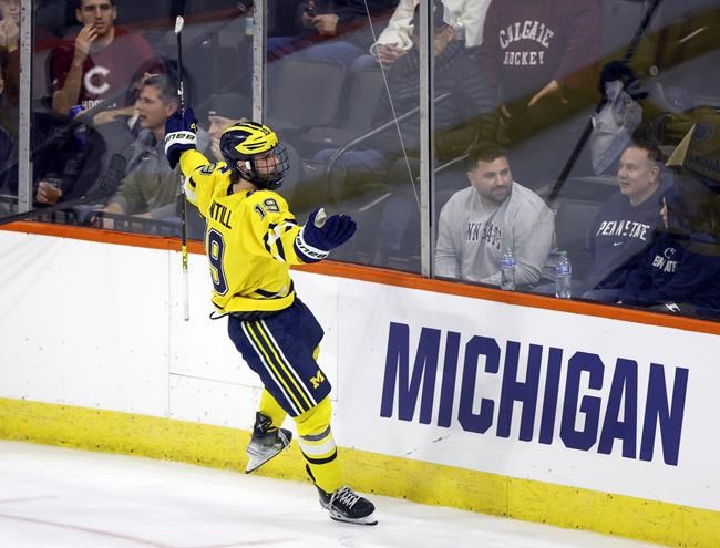 Michigan freshman Adam Fantilli named Hobey Baker winner | iNFOnews.ca