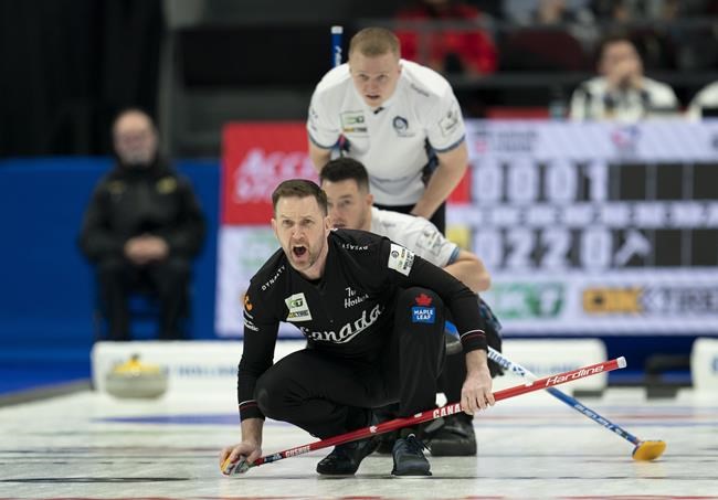 Canada's Brad Gushue falls 9-3 to Scotland's Bruce Mouat in world men's curling final | iNFOnews.ca