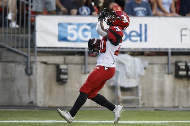 CFL sophomore Peyton Logan's 2023 goal is helping Stampeders win Grey Cup title | iNFOnews.ca
