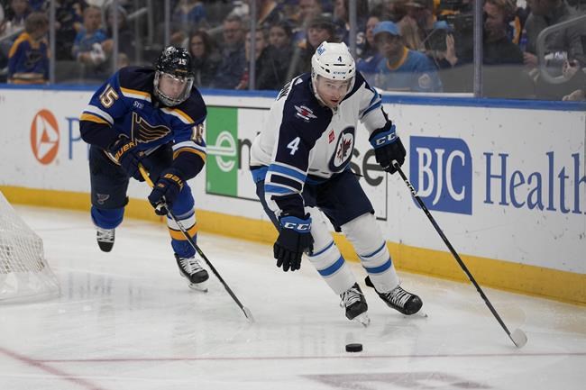 Winnipeg Jets defenceman Neal Pionk fined $5K for cross-checking | iNFOnews.ca