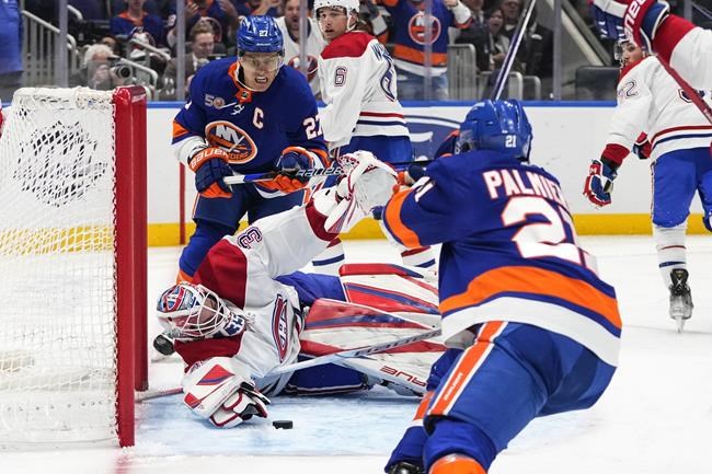 Nelson scores 2 as Isles top Canadiens, clinch playoff berth | iNFOnews.ca