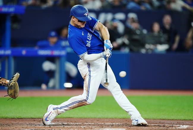 Jays third baseman Chapman returns to lineup after missing a game with viral illness | iNFOnews.ca