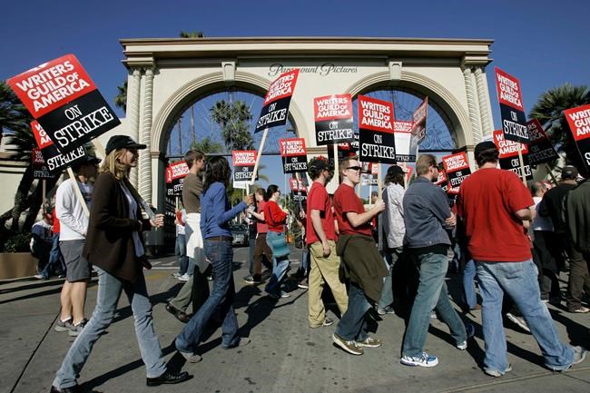 TV and film writers authorize strike over pay, other issues | iNFOnews.ca