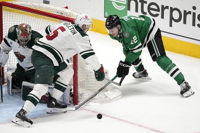 Hartman goal in double OT gives Wild 3-2 win | iNFOnews.ca