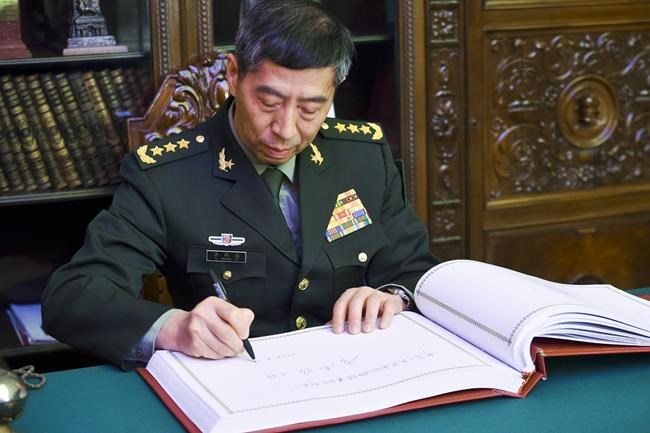 China's military chief vows to bolster ties with Russia | iNFOnews.ca