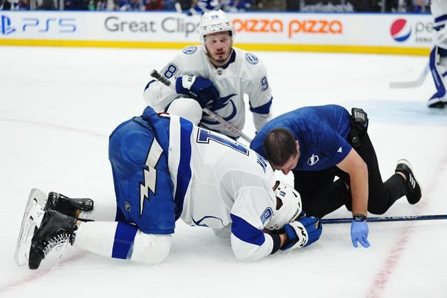 Maple Leafs' Bunting to have hearing for hit on Lightning's Cernak | iNFOnews.ca