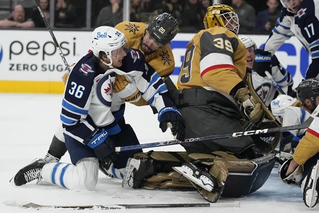 Jets forward Barron receives 75-plus stitches after taking skate blade to face | iNFOnews.ca
