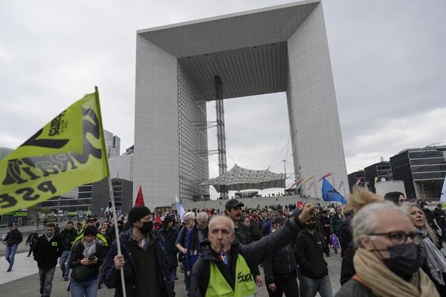 Anger at new retirement age fuels further protests in France | iNFOnews.ca Anger at new retirement age fuels further protests in France | iNFOnews.ca