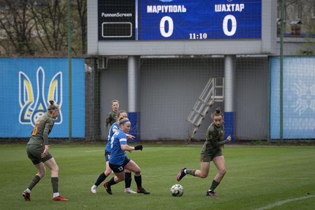 Women's soccer team plays to keep Mariupol in spotlight | iNFOnews.ca