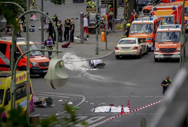 Man who drove into pedestrians in Berlin convicted of murder | iNFOnews.ca
