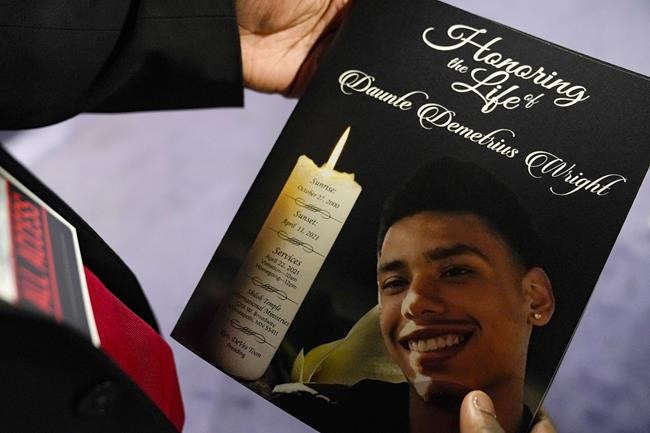 Minnesota officer who fatally shot Daunte Wright to be freed | iNFOnews.ca