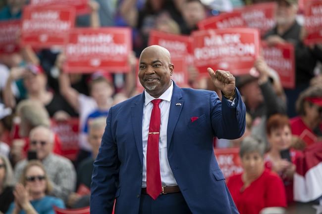 Conservative Robinson joins race for N. Carolina governor | iNFOnews.ca Conservative Robinson joins race for N. Carolina governor | iNFOnews.ca