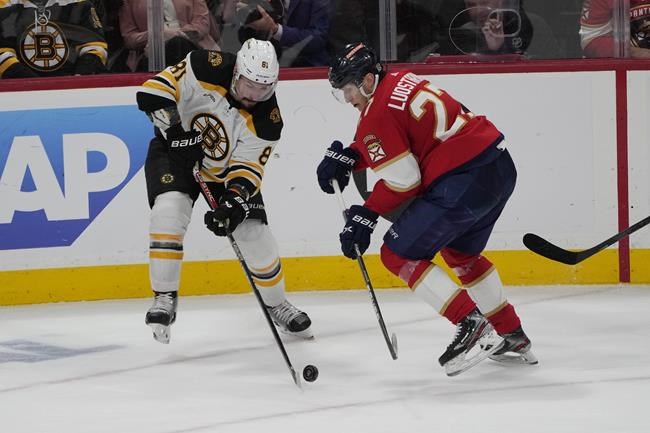 Bruins top Panthers 6-2, take 3-1 lead in series | iNFOnews.ca Bruins top Panthers 6-2, take 3-1 lead in series | iNFOnews.ca