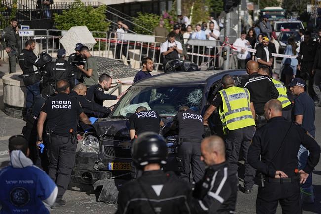 Israeli police: 5 wounded in ramming near Jerusalem market | iNFOnews.ca Israeli police: 5 wounded in ramming near Jerusalem market | iNFOnews.ca