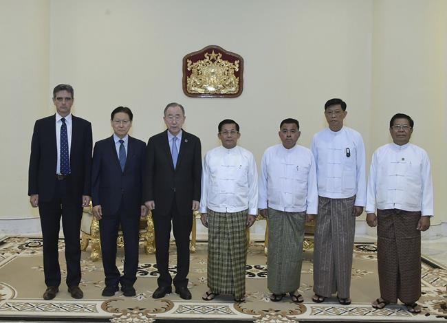 Ex-UN head Ban Ki-moon urges army to end Myanmar violence | iNFOnews.ca
