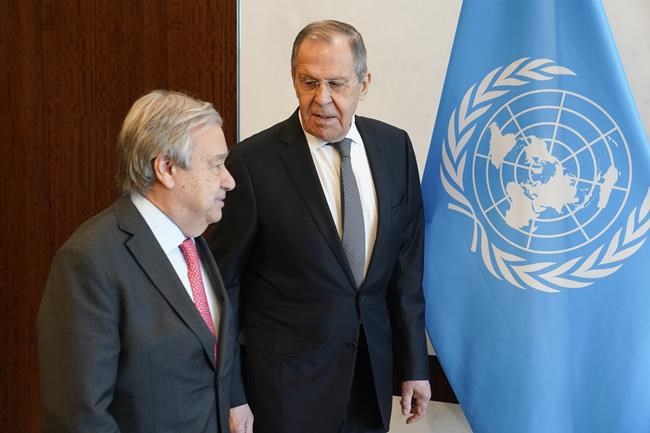 UN chief and West berate Russia's top diplomat over Ukraine | iNFOnews.ca UN chief and West berate Russia's top diplomat over Ukraine | iNFOnews.ca