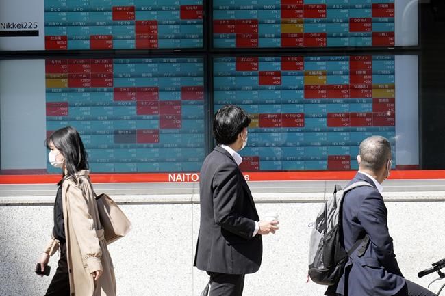 Stock market today: Bank fears send Asia shares mostly lower | iNFOnews.ca CP1170570467