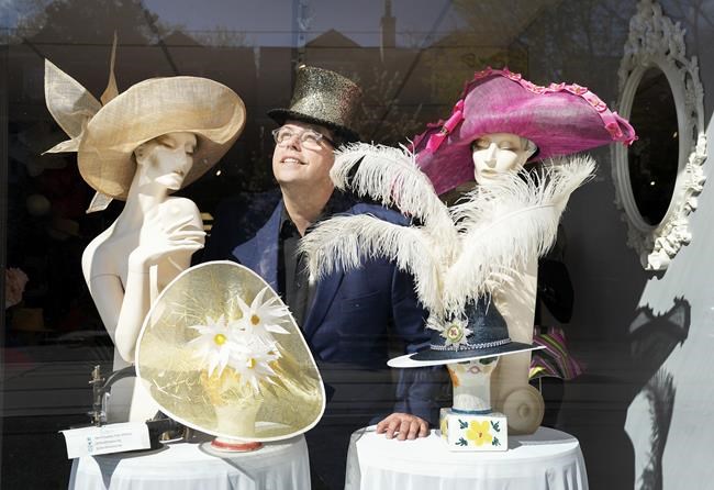 'Gold obviously': Toronto milliner heads to U.K. with his hats for coronation parties | iNFOnews.ca