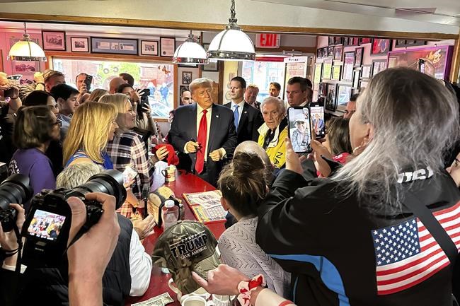 Trump, in New Hampshire speech, turns focus to Biden rematch | iNFOnews.ca CP1994193775