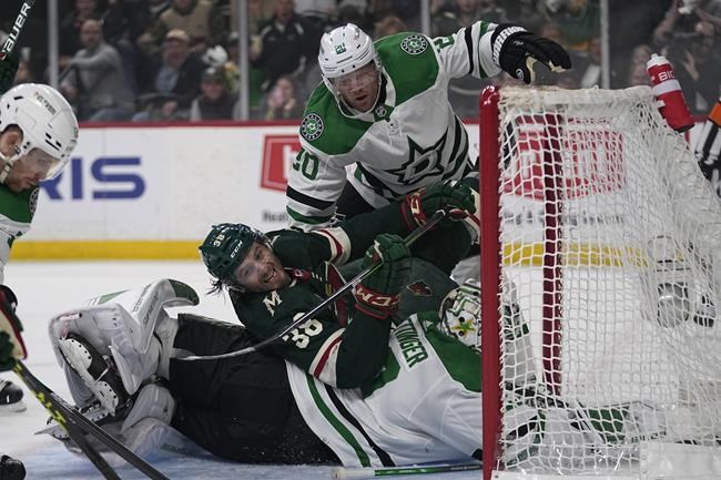 Stars bounce Wild in 6 with 4-1 win behind Hintz, Oettinger | iNFOnews.ca