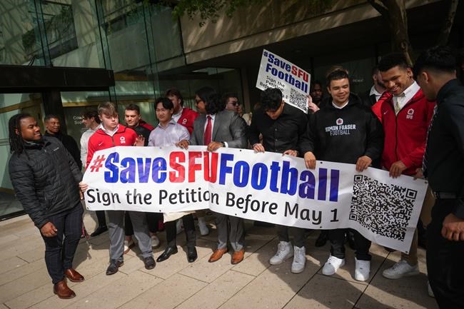 Simon Fraser University football players in court asking for axed program’s rebirth. | iNFOnews.ca