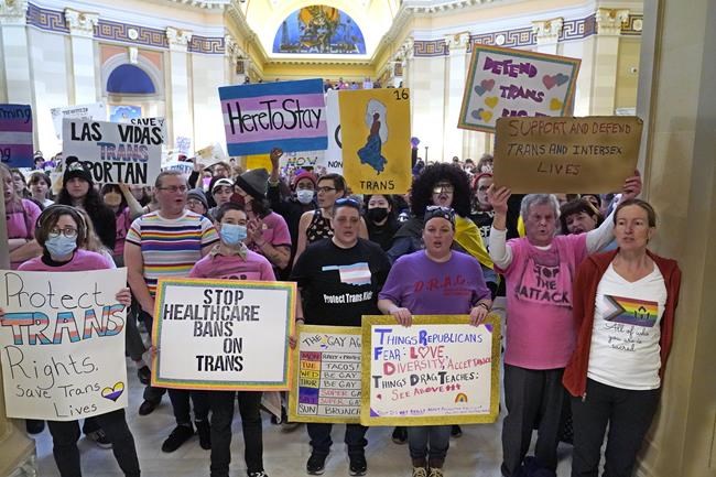 Oklahoma governor signs gender-affirming care ban for kids | iNFOnews.ca