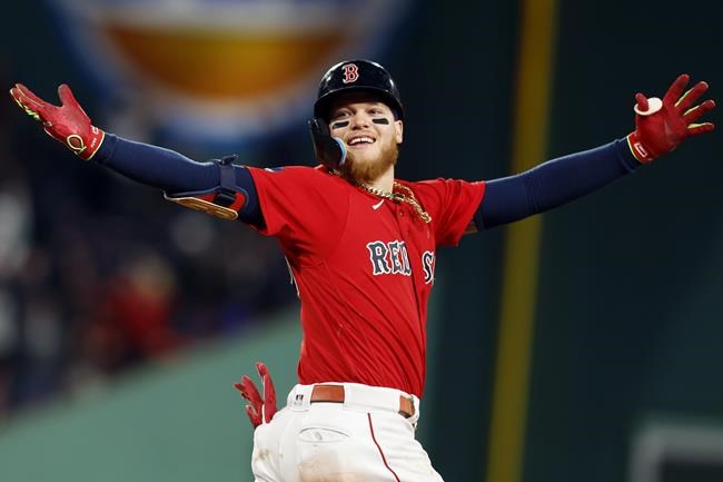 Verdugo homers for 3rd walk-off hit; Red Sox beat Blue Jays | iNFOnews.ca
