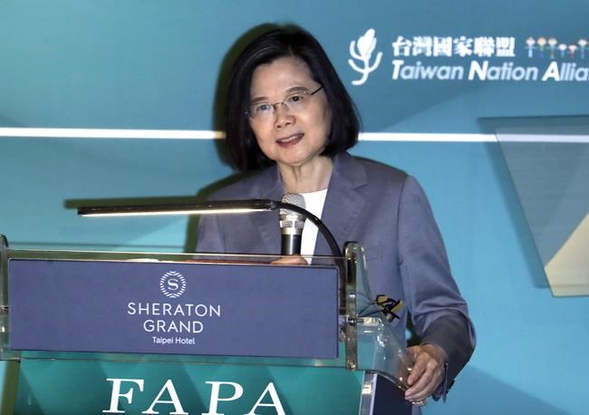 Taiwan's president hopes to deepen US security exchanges | iNFOnews.ca