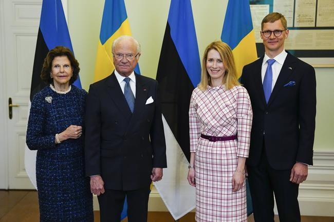 Sweden's king, queen visit Baltic neighbor Estonia | iNFOnews.ca