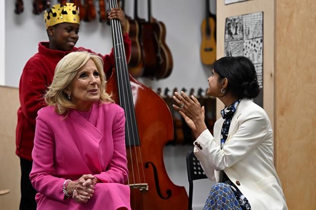 Jill Biden in UK for King Charles' coronation, visits No. 10 | iNFOnews.ca