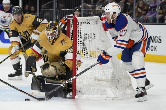 Knights' goaltender Laurent Brossoit facing yet another former team in NHL playoffs | iNFOnews.ca