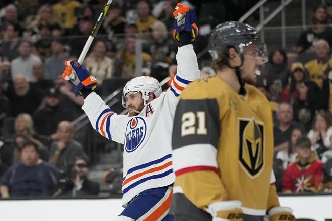 Draisaitl, McDavid lead Oilers in 5-1 win over Knights to even playoff series 1-1 | iNFOnews.ca