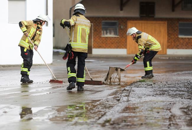 Heavy rains lead to flooded roads, basements in Germany | iNFOnews.ca