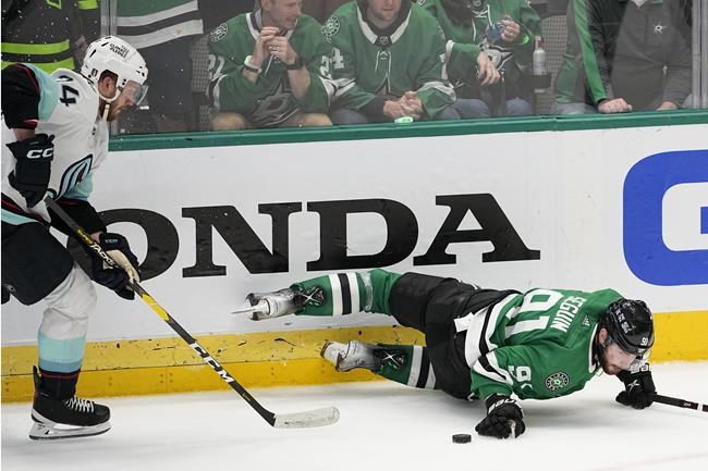 Hintz has 2 goals, Pavelski scores again as Stars take 3-2 series lead over Kraken | iNFOnews.ca