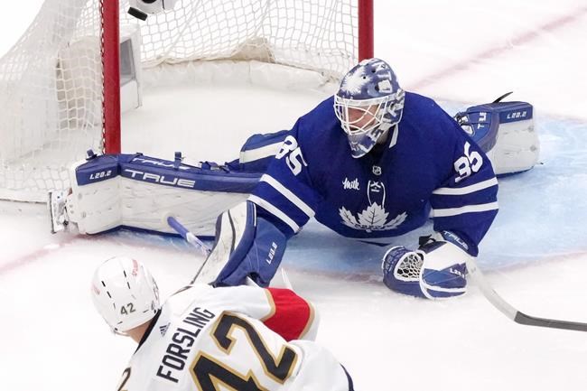 Leafs G Ilya Samsonov, F Matthew Knies skate for first time since suffering injuries | iNFOnews.ca