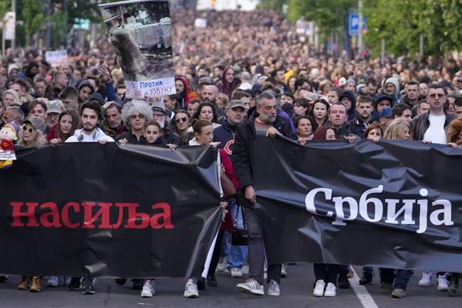 Serbian state TV: Girl wounded in school shooting has died, bringing death toll to 10 | iNFOnews.ca