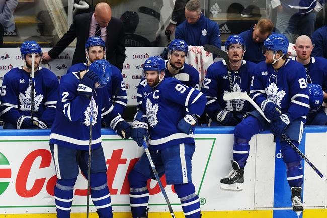 Leafs' Rielly denied game-tying goal after review deems play was whistled dead | iNFOnews.ca