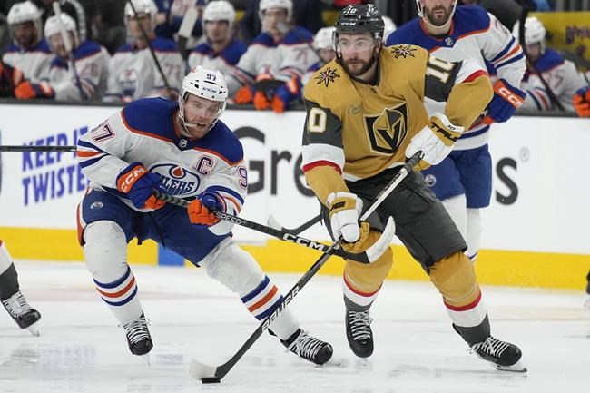Oilers on playoff ropes, need home victory to extend series with Golden Knights | iNFOnews.ca Oilers on playoff ropes, need home victory to extend series with Golden Knights | iNFOnews.ca