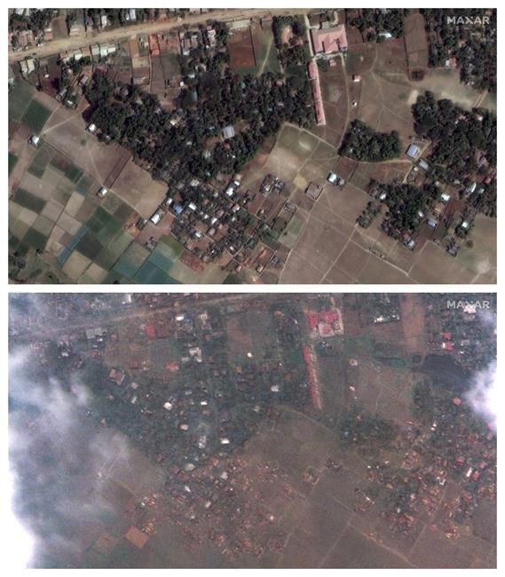 Powerful cyclone floods homes, cuts communications in western Myanmar; at least 6 dead, 700 injured | iNFOnews.ca