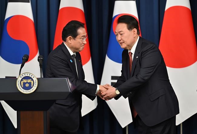 South Korea and Japan use G-7 to push improvement in ties long marked by animosity | iNFOnews.ca South Korea and Japan use G-7 to push improvement in ties long marked by animosity | iNFOnews.ca
