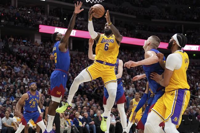 Nikola Jokic leads Nuggets past Lakers 132-126 in West opener | iNFOnews.ca Nikola Jokic leads Nuggets past Lakers 132-126 in West opener | iNFOnews.ca
