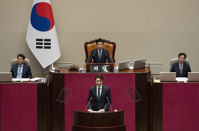 Trudeau in South Korea warns of growing authoritarianism : In The News for May 17 | iNFOnews.ca